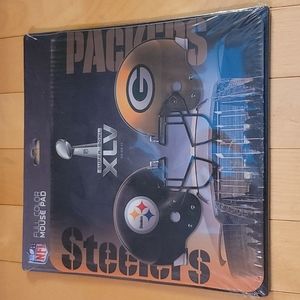 NFL Steelers vs Packers Super Bowl XLV mouse pad